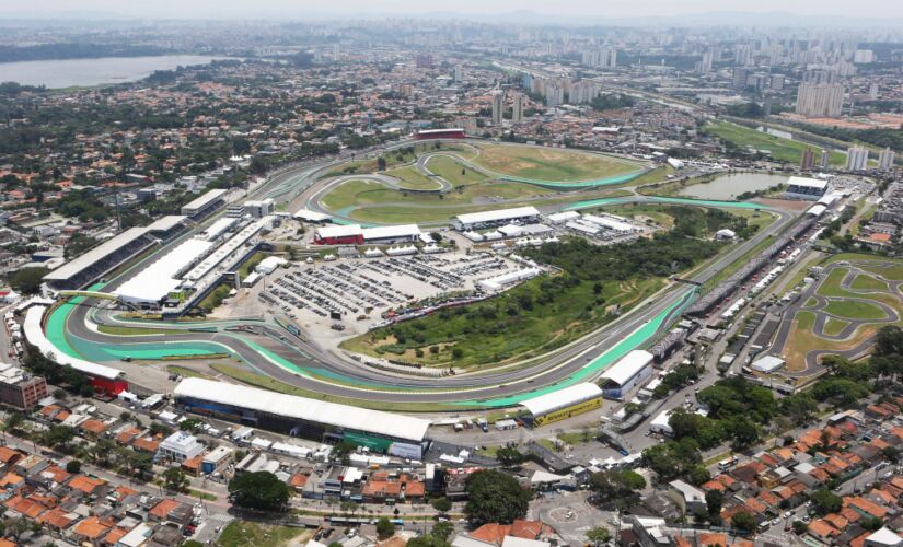 Autódromo de Interlagos, na zona sul de São Paulo