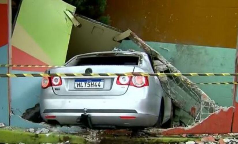 Acidente ocorrido na zona leste de São Paulo