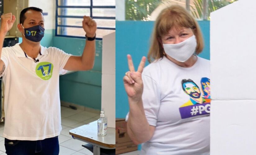Raquel Chini obteve 39,05% dos votos, enquanto Danilo Morgado teve 35,59%
