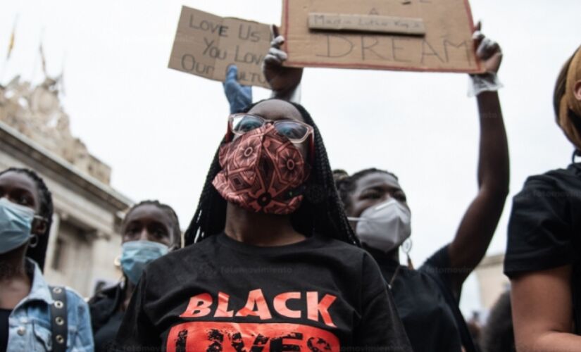 Manifestação antiracismo