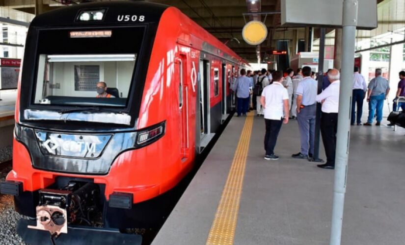 Trem metropolitano, em São Paulo