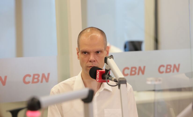 Bruno Covas durante sabatina na rádio 'CBN'