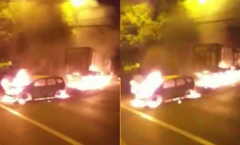 De acordo com a PM, os criminosos atearam fogo nos veículos próximos ao Batalhão e efetuaram diversos disparos contra os policiais militares