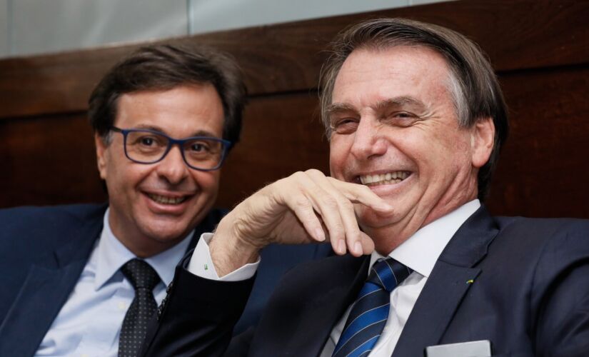 Gilson Machado ao lado do presidente Jair Bolsonaro
