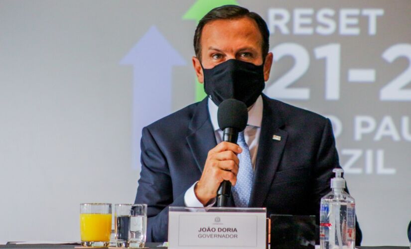 Governador João Doria anunciou endurecimento da quarentena