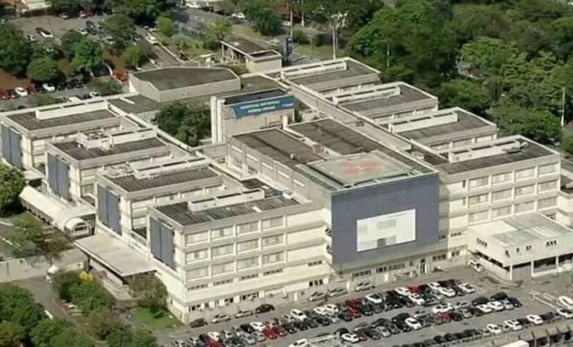 Hospital M&aacute;rio Covas, em Santo Andr&eacute;, na regi&atilde;o do ABC Paulista