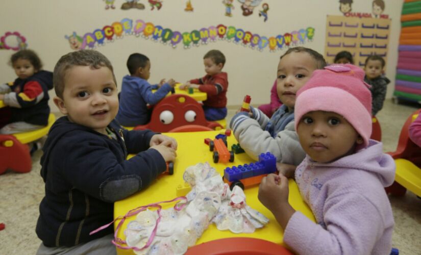 Creche na cidade de São Paulo