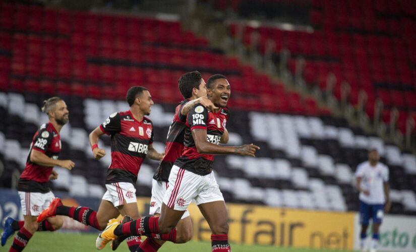 Flamengo começou em ritmo acelerado