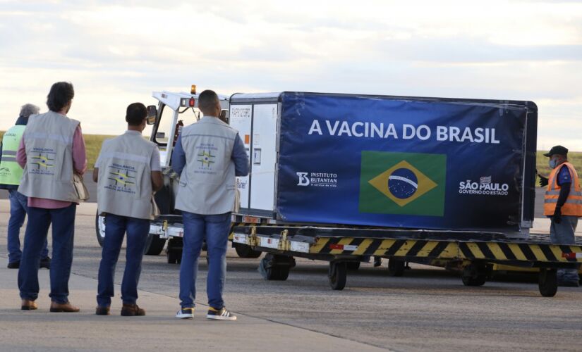 Carga chegou no Aeroporto Internacional de Viracopos, em Campinas