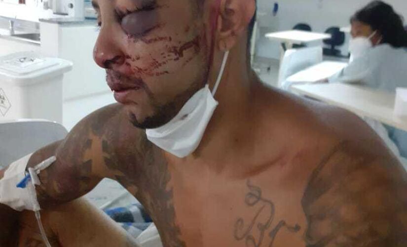 O ambulante Gerson Gonçalves dos Anjos estava em um dos trens da CPTM vendendo água e chocolates