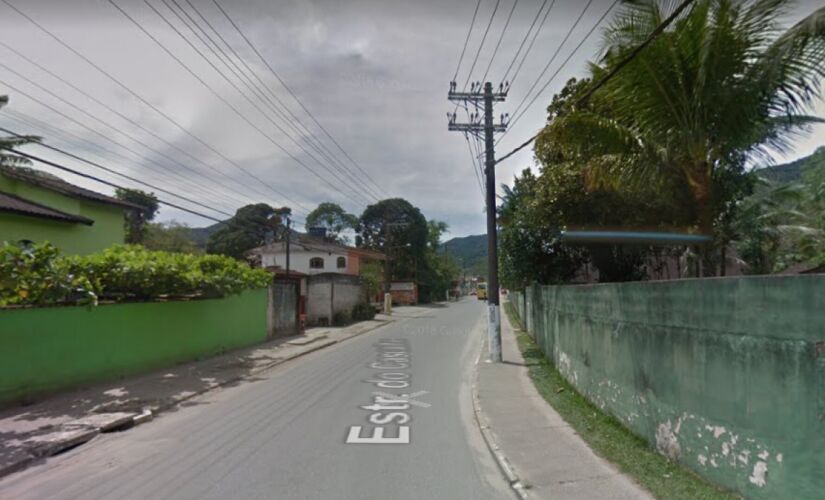 Estrada do Cascalho, em São Sebastião