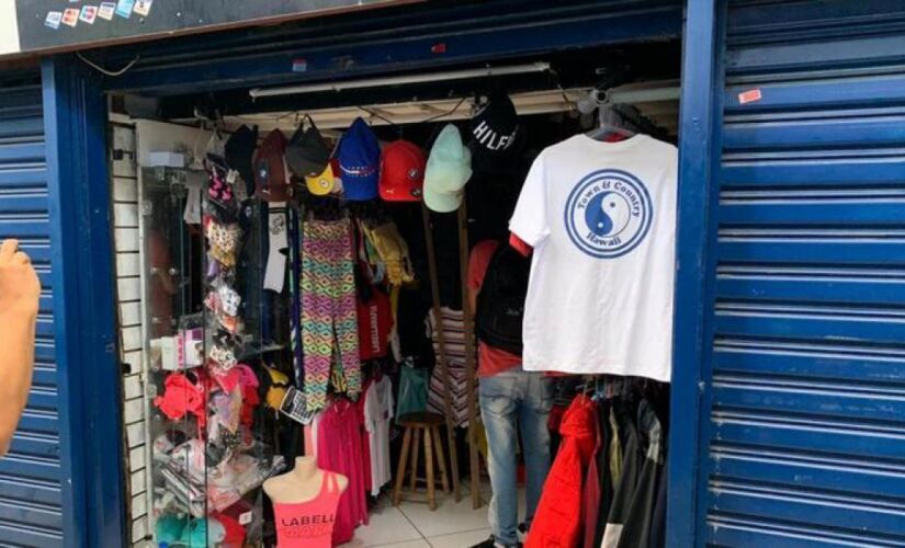 Equipe realizou os levantamentos sobre as atividades no centro comercial, que fica na Praça Lauro Gomes, na região central de São Bernardo do Campo