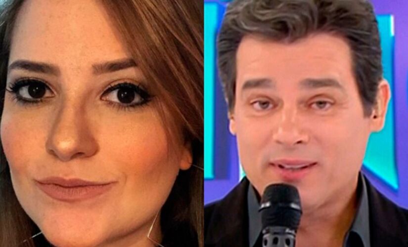 Jéssica Esteves e Celso Portiolli