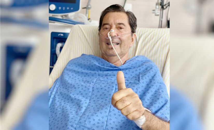 Maguito Vilela (MDB), de 71 anos, estava internado no Hospital Israelita Albert Einstein em São Paulo