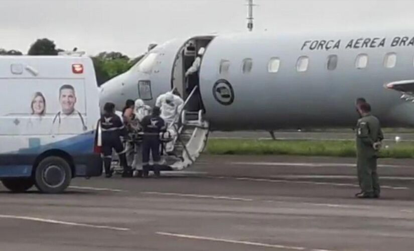 Pacientes com Covid-19 no Amazonas foram transferidos em avi&otilde;es da FAB