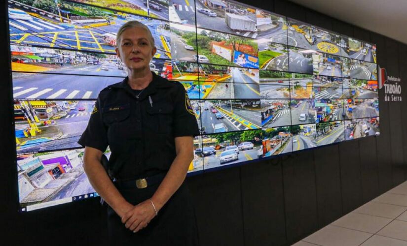 Eliana Gonçalves Ribeiro é a nova comandante da Guarda Civil Municipal de Taboão da Serra, na região sudoeste da Grande SP