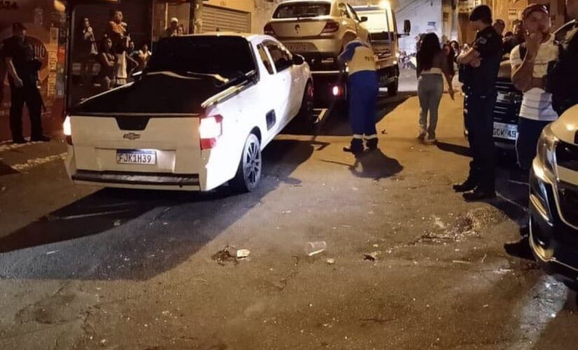 A festa estava sendo realizada em um bar, localizado na avenida Dr. Rudge Ramos