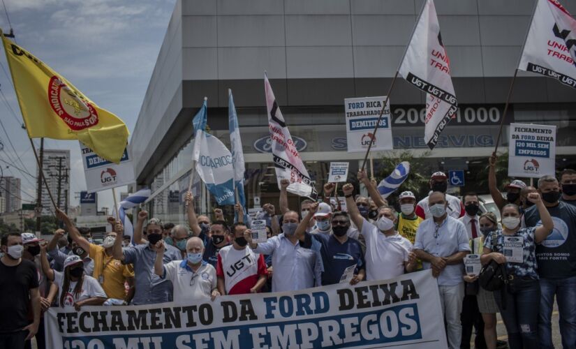 O movimento faz parte de um conjunto de ações aprovadas pelas centrais sindicais contra o fechamento da Ford