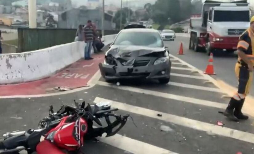 Homem morre após acidente na avenida Jacu-Pêssego, na zona leste da Capital