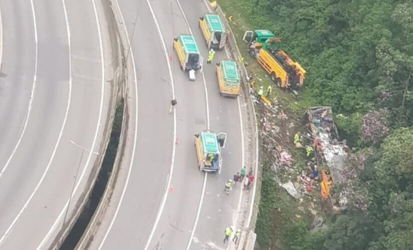 A colisão aconteceu na altura do km 668 da BR-376 