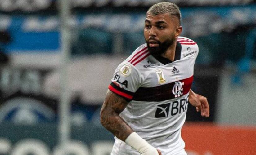 Gabigol, atacante do Flamengo, foi ofendido verbalmente ao ser chamado de 'macaco' por um torcedor do Fluminense neste domingo