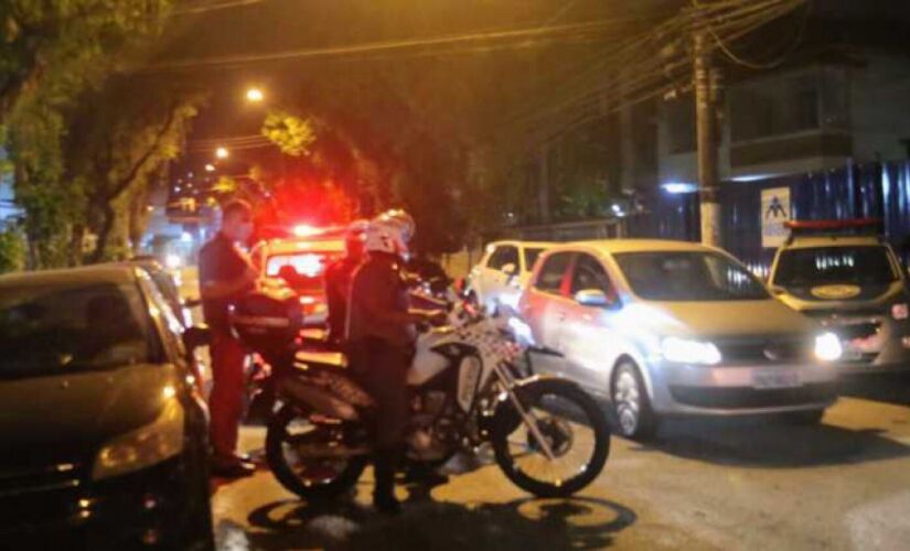 Torcedores do Palmeiras resolveram comemorar o título nas imediações da Praça da Independência (Gonzaga)
