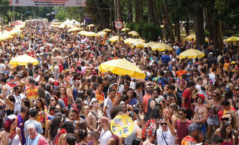 Bloco de rua em SP
