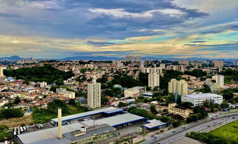 Vista a&eacute;rea de Tabo&atilde;o da Serra