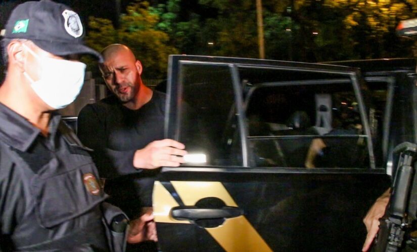 Deputado federal Daniel Silveira foi preso em fevereiro 