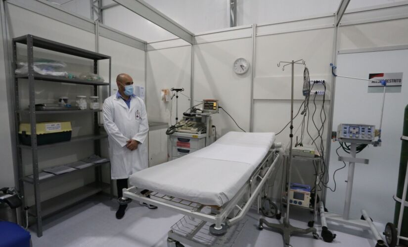 Hospital do Heliópolis foi instalado para atendimentos a pacientes contaminados pelo Covid-19