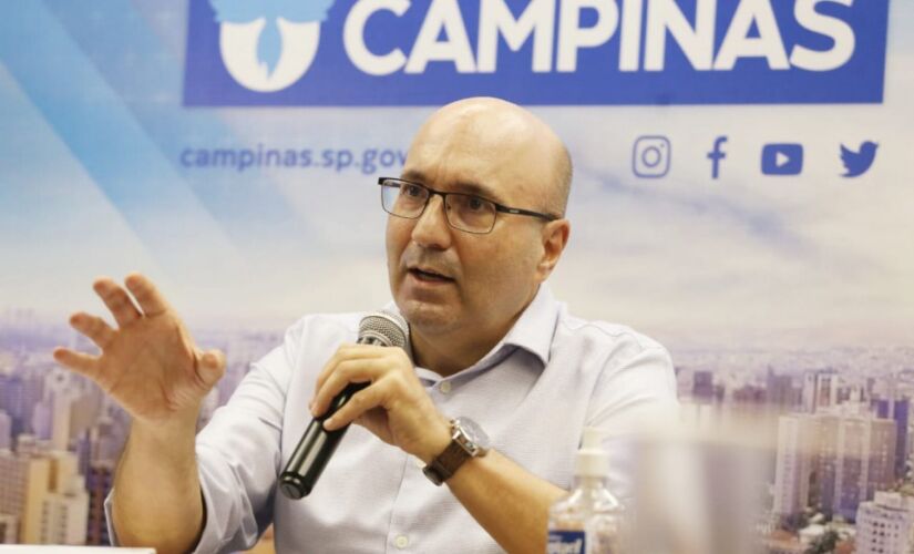 O prefeito de Campinas, Dário Saadi (Republicanos)