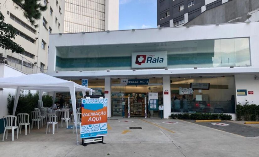 Unidade Bela Vista da Droga Raia. Pessoas devem ser encaminhadas pela UBS
