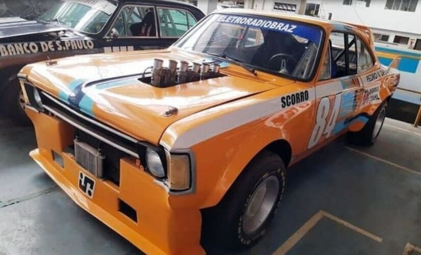 Opala de número 84, que foi dirigido pelo piloto Pedro de Lamare, possui lance mínimo de R$ 35 mil