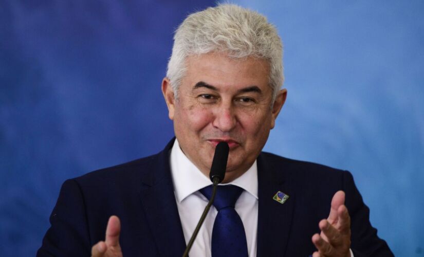 Ministro da Ciência Tecnologia e Inovações (MCTI)  Marcos Pontes em entrevista na sexta-feira