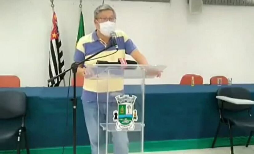 Dr. Nakano, durante coletiva de imprensa na manhã desta segunda