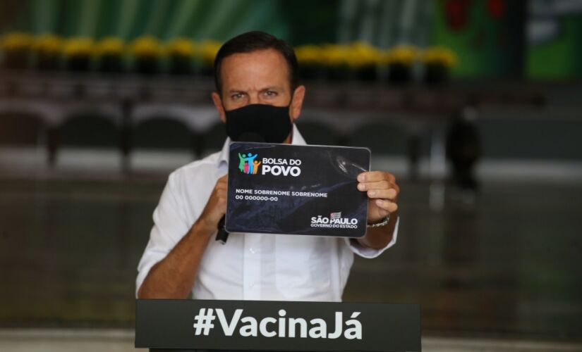 João Doria anuncia a criação do Bolsa do Povo em São Paulo