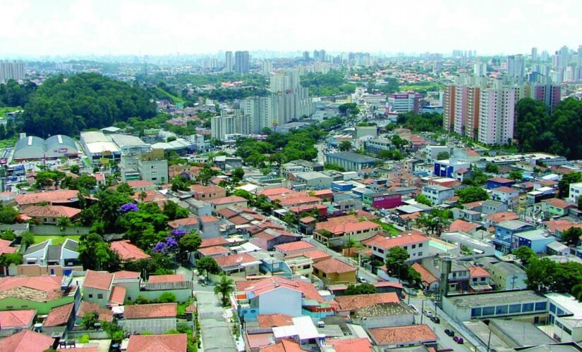 Vista aérea de Taboão 
