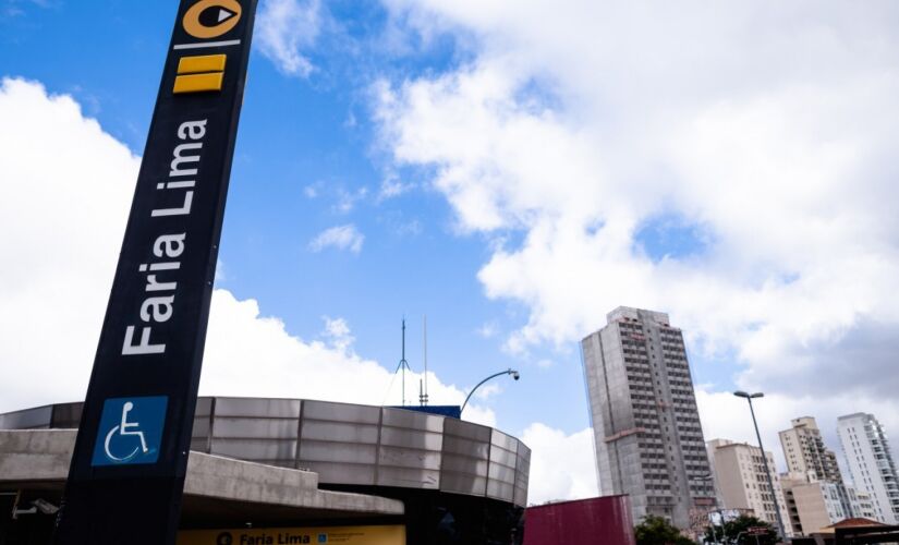 Metrô Faria Lima, na Capital