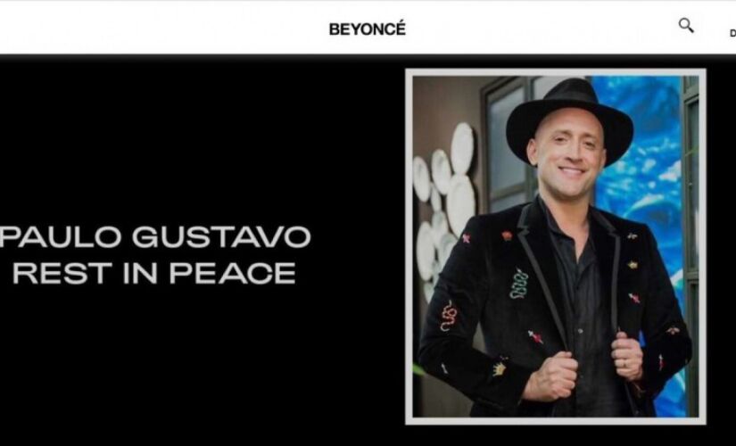 Beyoncé homenageia Paulo Gustavo