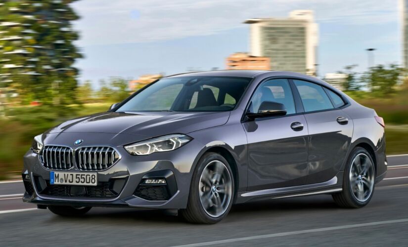 A versão do modelo 218i Gran Coupé Sport GP custa R$ 270.950