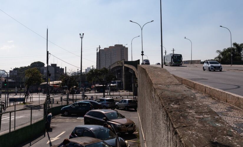 Viaduto da Lapa, na zona oeste da Capital