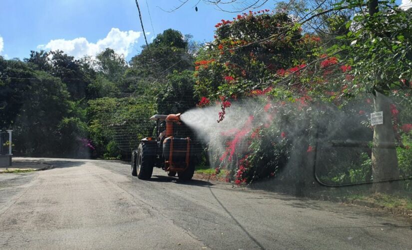 Prefeitura de Tietê continua pulverizando bairros contra o mosquito transmissor da dengue