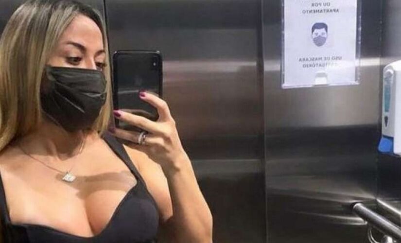 Bianca Dominguez, que estava com MC Kevin quando ele caiu da sacada do hotel em que estava hospedado no Rio de Janeiro.