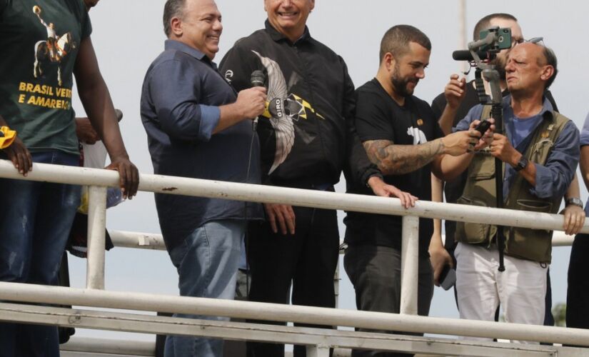  Ex-ministro esteve no passeio de motocicleta realizado por Bolsonaro