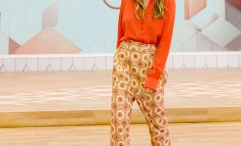 A apresentadora Patricia Abravanel 