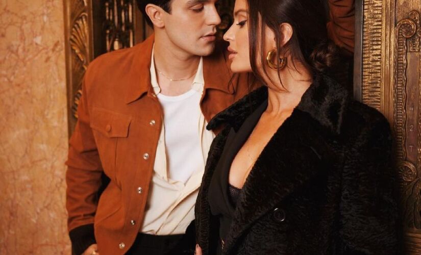 Luan Santana e a modelo Natalia Barul&iacute;ch no clipe 'Morena'