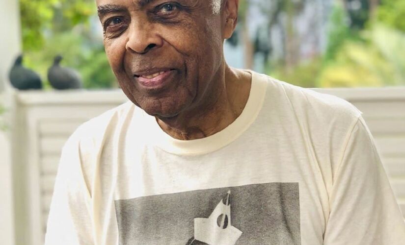 O cantor e compositor Gilberto Gil 