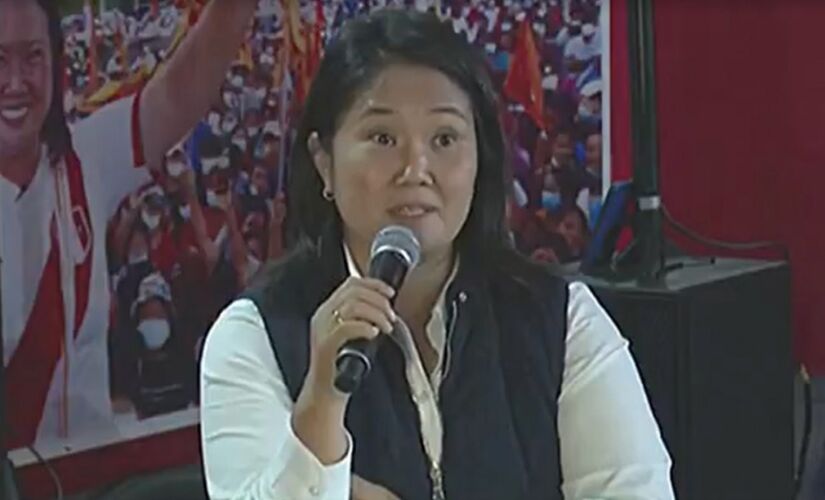 A candidata de direita à Presidência do Peru, Keiko Fujimori, 
luta para reverter decisão das eleições  deste ano no país