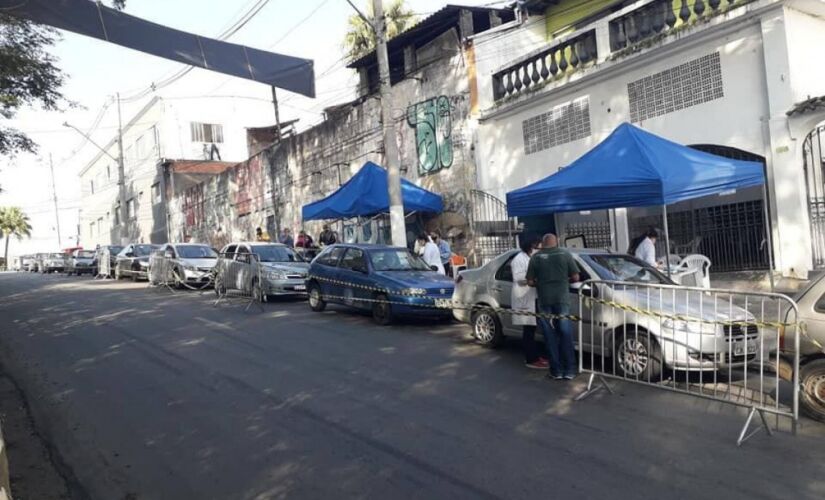  Vacinação no Jardim Tereza Maria, em Itapecerica da Serra 
