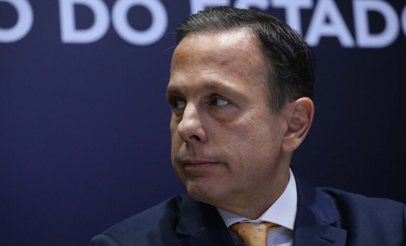 O governador de São Paulo, João Doria